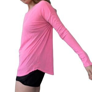 Victoria’s Secret Barbie Pink Oversized Long Sleeve Shirt M